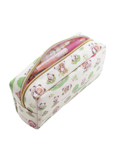 Rilakkuma and Korilakkuma Panda Pencil Pouch Rilakkuma and Korilakkuma Panda Pencil Pouch