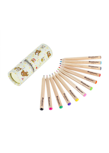 Rilakkuma 12 Pack Color Pencils - Details Rilakkuma 12 Pack Color Pencils - Details