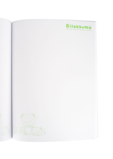 Korilakkuma and Kiiroitori as Panda Notebook Korilakkuma and Kiiroitori as Panda Notebook