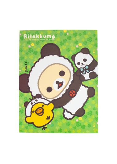 Korilakkuma and Kiiroitori as Panda Notebook Korilakkuma and Kiiroitori as Panda Notebook