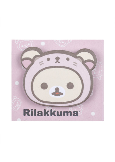Korilakkuma Sea Otter Sticky Notepad - Front Korilakkuma Sea Otter Sticky Notepad - Front