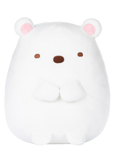 Sumikkogurashi Shirokuma White Bear Medium Plush - Front Sumikkogurashi Shirokuma White Bear Medium Plush - Front