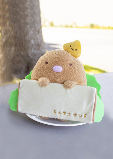 Sumikko Gurashi Tonkatsu Sandwich Plush Sumikko Gurashi Tonkatsu Sandwich Plush