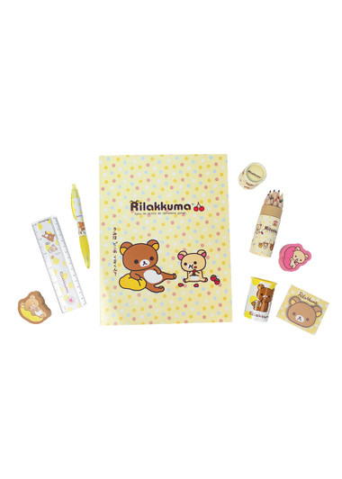 Rilakkuma™ Writing + Notebook Stationery Set Rilakkuma™ Writing + Notebook Stationery Set