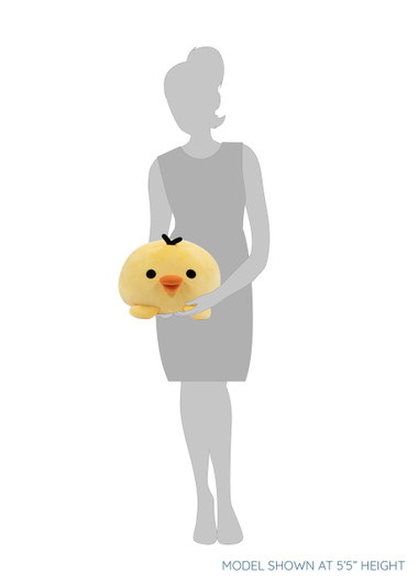 Kiiroitori San-X Original Mochi Cushion Plush - Silhouette Kiiroitori San-X Original Mochi Cushion Plush - Silhouette