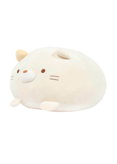 Neko San-X Original Mochi Cushion Plush - Left Angle