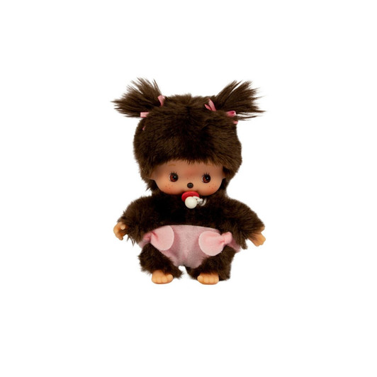 Monchhichi Classic Bebichhichi Plush Toy - Girl Monchhichi Classic Bebichhichi Plush Toy - Girl