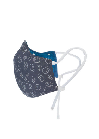 Sumikko Gurashi Reusable Face Mask - Group - Left Angle Details Sumikko Gurashi Reusable Face Mask - Group - Left Angle Details