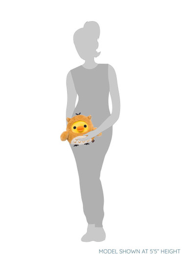 Kiiroitori San-X Original Dressed As An Owl - Silhouette Kiiroitori San-X Original Dressed As An Owl - Silhouette