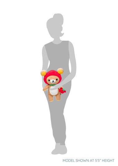 Rilakkuma Wearing A Strawberry Plush - Silhouette Rilakkuma Wearing A Strawberry Plush - Silhouette