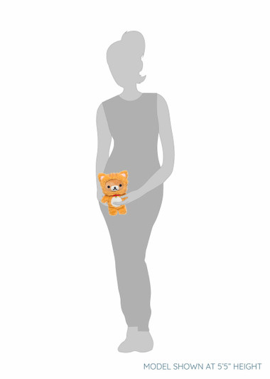 Rilakkuma San-X Original Dressed As A Fluffy Tiger - Silhouette Rilakkuma San-X Original Dressed As A Fluffy Tiger - Silhouette