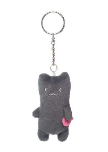 Jinbesan Nekonbu Plush Keychain - Front Angle Jinbesan Nekonbu Plush Keychain - Front Angle