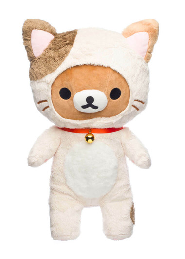 Rilakkuma San-X Original In A Cat Costume - Front Angle Rilakkuma San-X Original In A Cat Costume - Front Angle