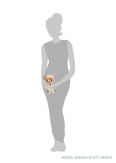 Rilakkuma San-X Original In A Fluffy Huggable Cat Costume - Silhouette Rilakkuma San-X Original In A Fluffy Huggable Cat Costume - Silhouette