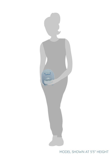 Sumikkogurashi San-X Original Tokage Mini Denim Series Plush - Silhouette