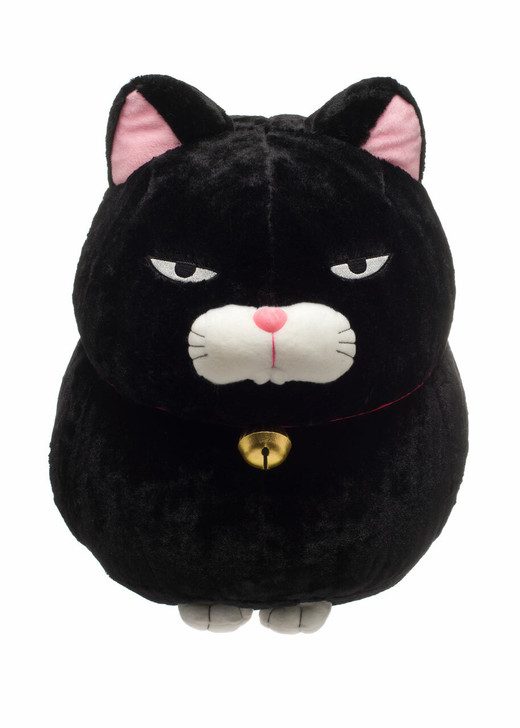 Amuse Kuromame Grumpy Cat Sitting Plush 