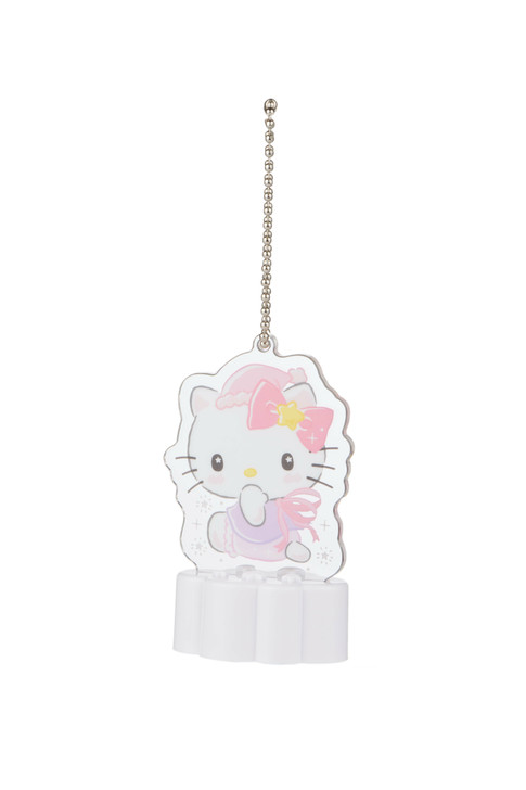 Sanrio Characters Acrylic Keychain Red Hello Kitty