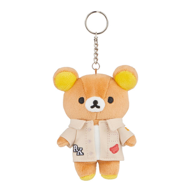 Rilakkuma San-X Original Streetwear Series Keychain Plush - Front Angle