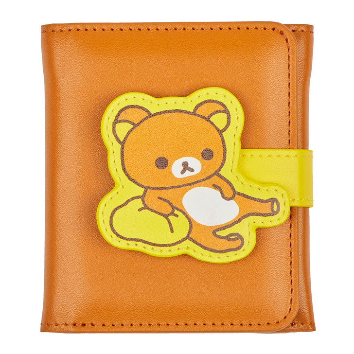 Rilakkuma Pu Leather Wallet Pouch - Front Angle