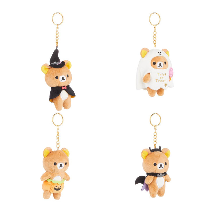 Rilakkuma SanX Original Halloween Series Plush Keychain Blind Box