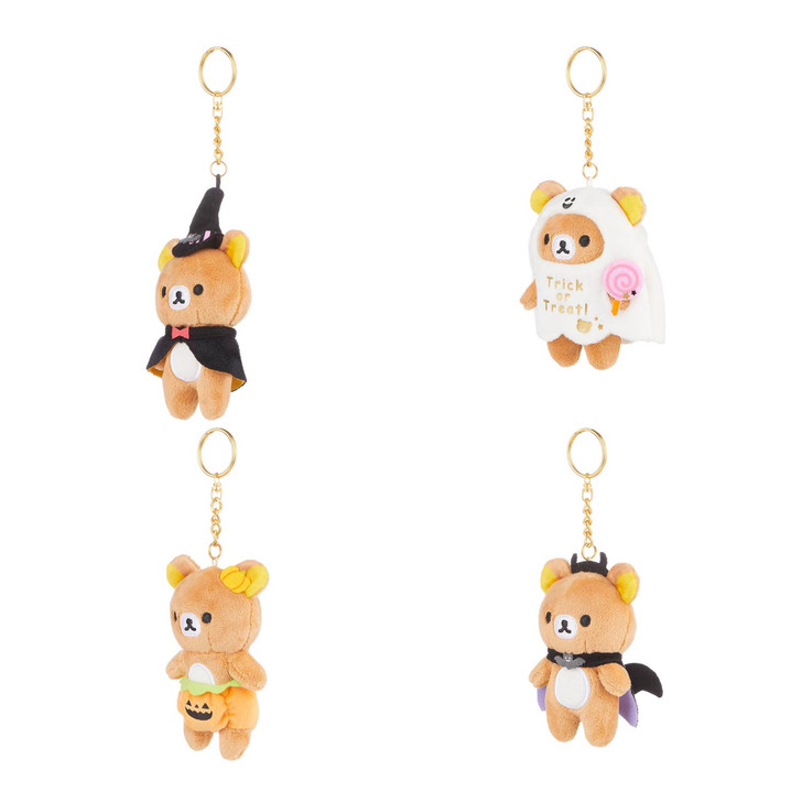 Rilakkuma SanX Original Halloween Series Plush Keychain Blind Box