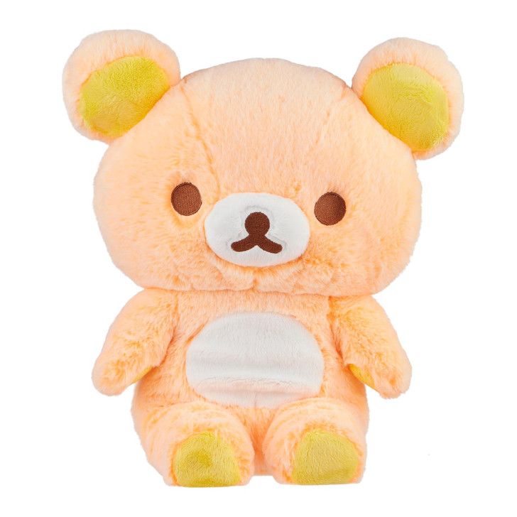 Rilakkuma San-X Original Long Pile Sherbet Series Plush - ORANGE