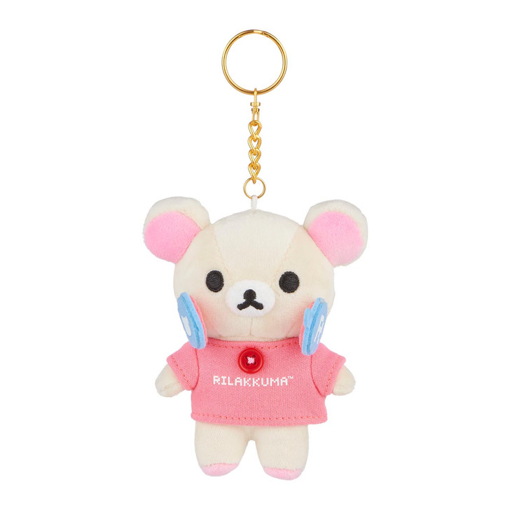 アクセサリー WAKE Bear Key Charm WAKE x Setinn Korilakkuma San-X Original Gamer Series Keychain Plush