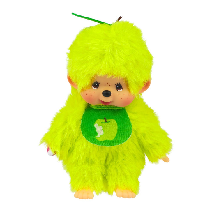 applechhichiです Sekiguchi Monchhichi FRUIT COLOR Plush Doll Apple Green | jellybeet