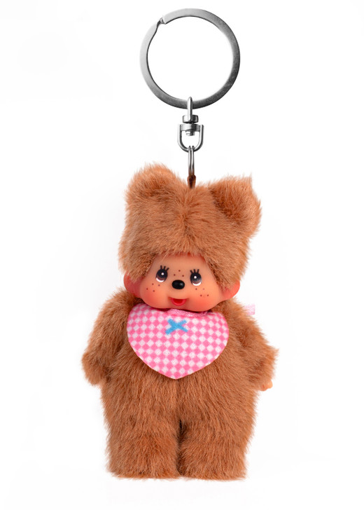 Cute Bearchhichi Keychain Plush by Monchhichi