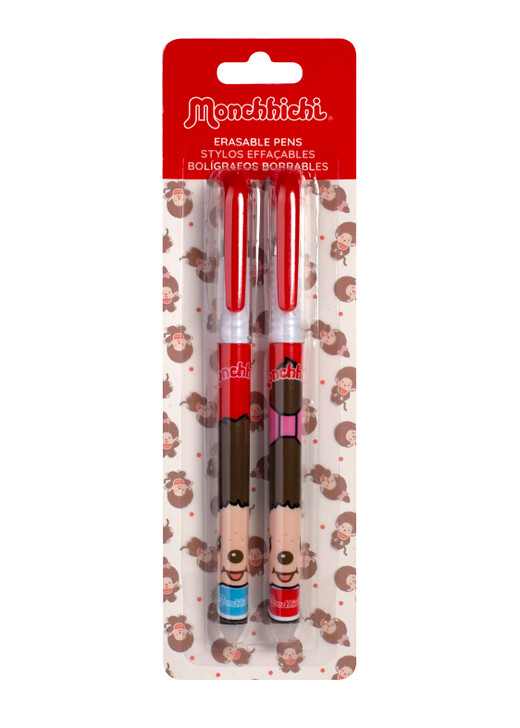 Monchhichi Pen Style Two kawaii writing pen with cute nostalgic character design and comfortable grip at Jellybeet