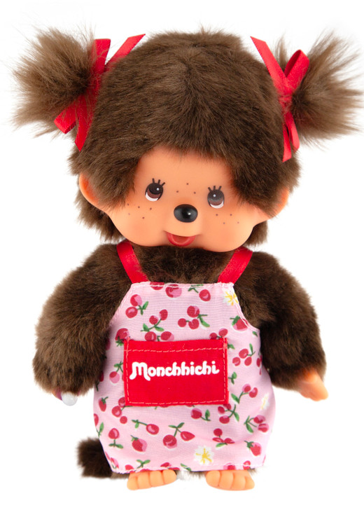 Monchhichi Flower Apron Girl Plush