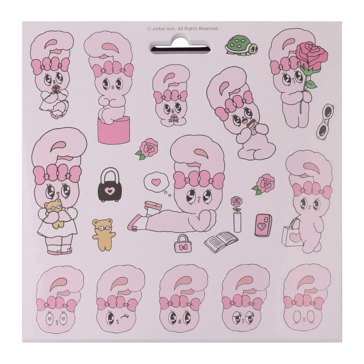 Esther Bunny Cream Bunny Sticker Book | Kawaii Stickers