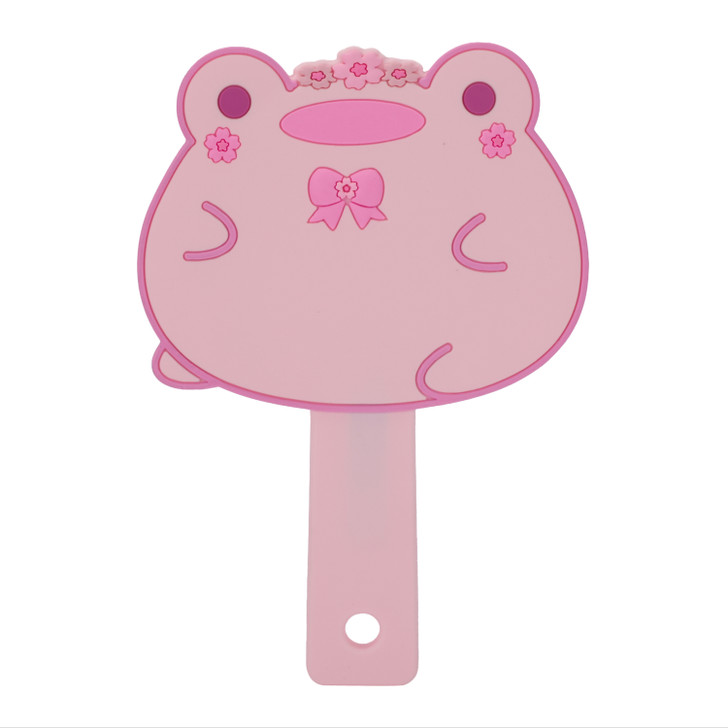 Rainylune Fancy Friend kawaii handheld mirror with cute character design, compact and portable beauty accessory at Jellybeet