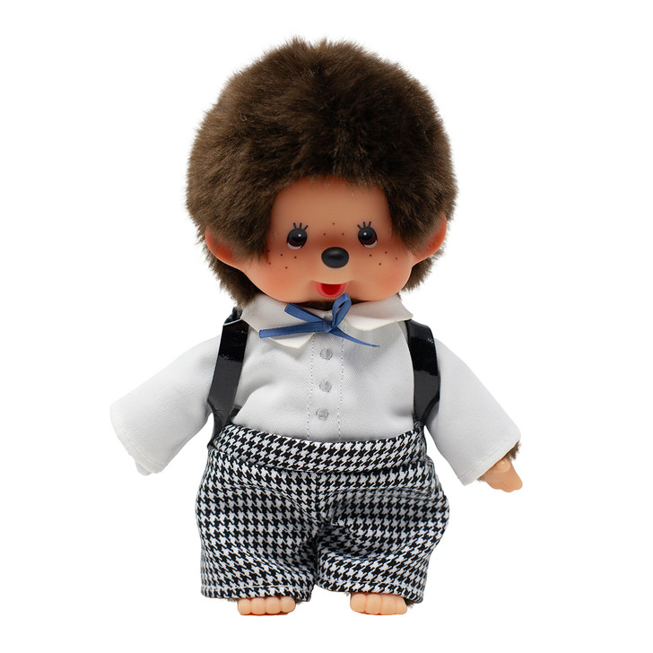 Monchhichi Japanese School Bag Boy plush backpack with adjustable straps and spacious interior for kids at Jellybeet
