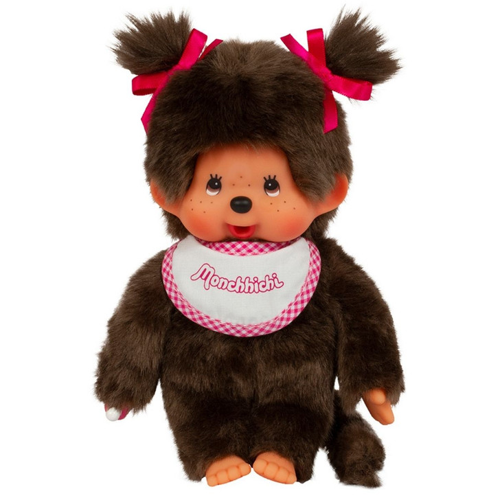 Monchhichi Classic Plush Toy Pink | jellybeet