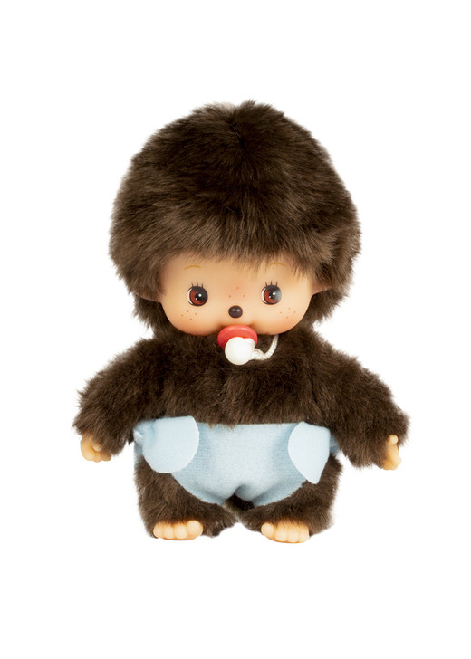 BEBICHHICHI BABY Blue Toddler Boy 5.5 Sekiguchi Monchhichi Monkey Doll Toy