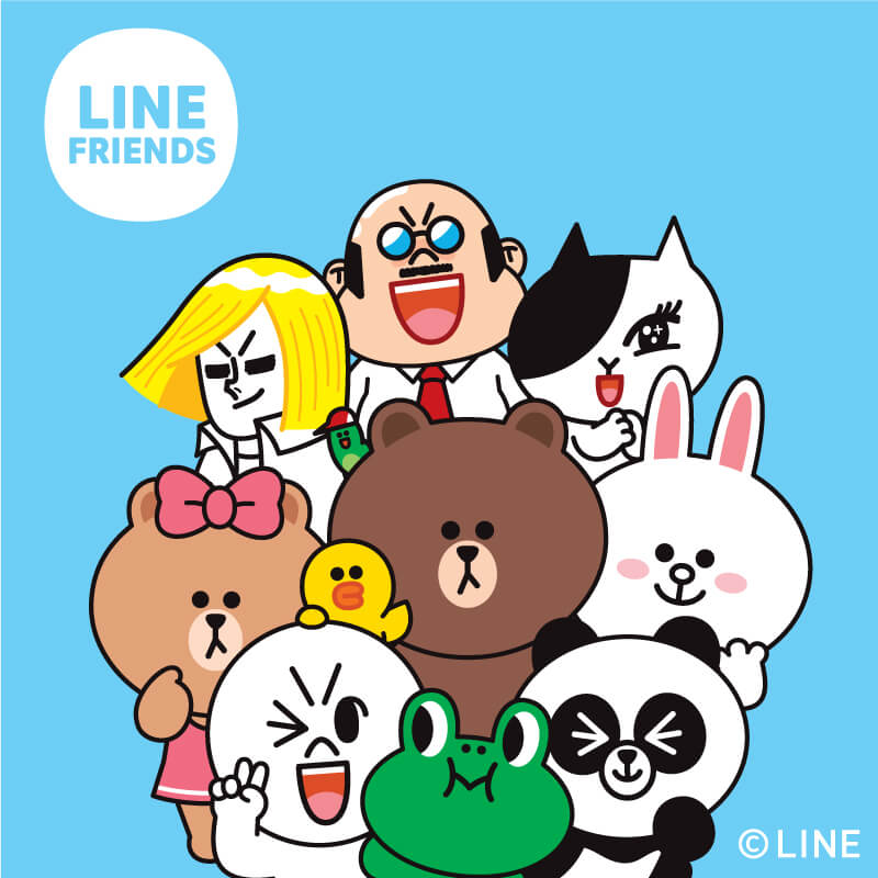 Who is LINE FRIENDS?