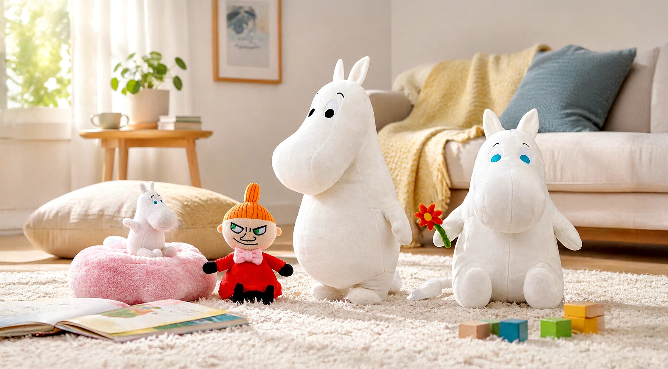 Plush, Cute plush, Moomin, Moomin plush, Little My Beanie, Plush Toy