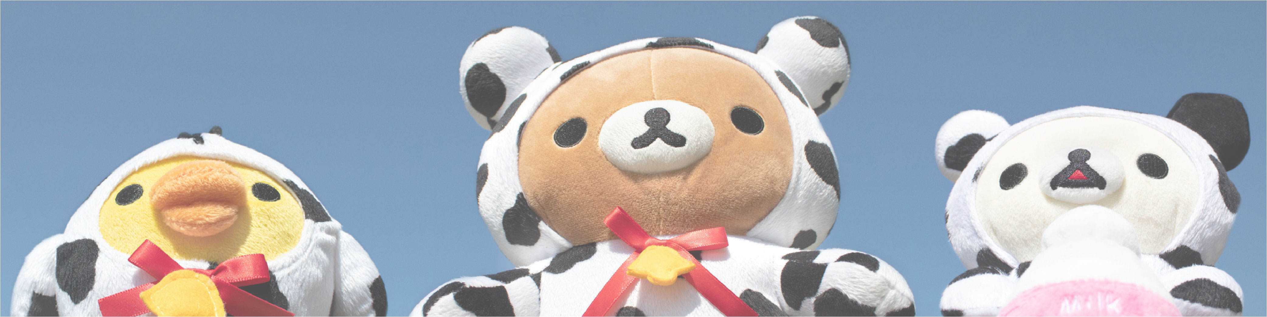 rilakkuma dressed as cow