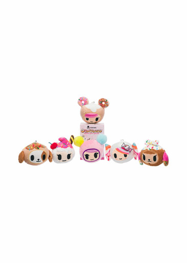 Tokidoki Donutella and Friends Blind Box Plush Keychain