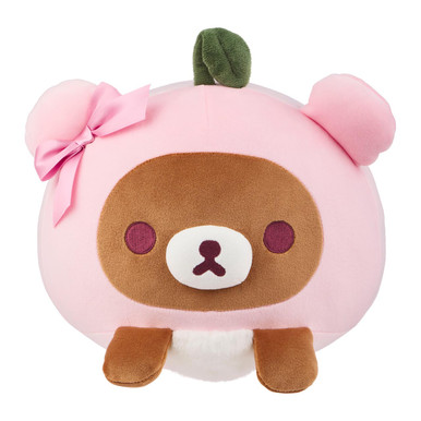 Chairoikoguma San-X Original Cherry Mochi Cushion Plush | jellybeet