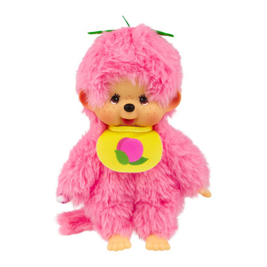 Sekiguchi Monchhichi FRUIT COLOR Plush Doll Peach Pink | jellybeet