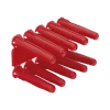 THORSMAN TP-2X Taquete de 1/4 plástico paquete de 100 piezas para fijar objetos con tornillo en muros y techos de concreto o superficies sólidas, compatible con tornillo TH10X de 10 x 1 1/2" (1103-03100)