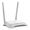 TP-LINK TL-WR840N-V2 - Router inalámbrico con velocidad de hasta 300Mbps, WiFi 4 802.11n/b/g en 2.4 GHz, 2 antenas con 4 modos: Router, Extensor de Rango, Punto de Acceso y WISP, 1 puerto WAN FE y 4 puertos LAN.