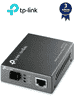 TP-LINK MC112CS - Convertidor de Fibra Óptica WDM Monomodo con 1 puerto RJ45 10/100 Mbps y 1 puerto SC/UPC 100 Mbps / Hasta 20 Km /Plug and Play