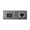 TP-LINK MC112CS - Convertidor de Fibra Óptica WDM Monomodo con 1 puerto RJ45 10/100 Mbps y 1 puerto SC/UPC 100 Mbps / Hasta 20 Km /Plug and Play