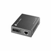 TP-LINK MC210CS CONVERTIDOR FIBRA OPTICA Monomodo con 1 puerto RJ45 10/100/1000 Mbps y puerto de fibra óptica SC 1000 Mbps. Alcance de hasta 20 km. Plug and play.