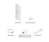 UBIQUITI LAP-GPS - Radio con antena integrada Airmax AC 5.8GHz de exterior con antena sectorial de 17 dBi y 90 grados de apertura. Potencia de 25 dBm, rendimiento hasta 450 Mbps y sincronización GPS.
