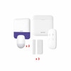 (AX PRO) KIT de Alarma AXP RO / Incluye: 1 Hub con bateria de respaldo / 2 Sensores PIR / 3 Contactos Magnéticos mini / 1 Control Remoto / 1 Sirena Inalambrica Exterior / WiFi / Compatible con Hik-Connect P2P