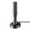 STEREN Antena compacta UHF con base de imán y booster de 20 dB